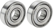 Lagers a guscio profondo P5 12x32x10mm con sigillatura metallica - per ruote scooter skateboard (lotto da 2)