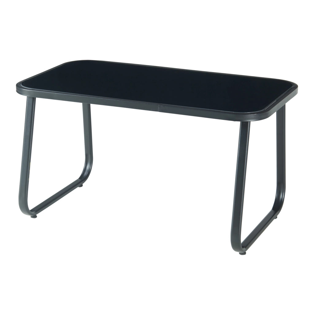 Set Salottino Anzi per Uso Esterno - Nero casa.pro