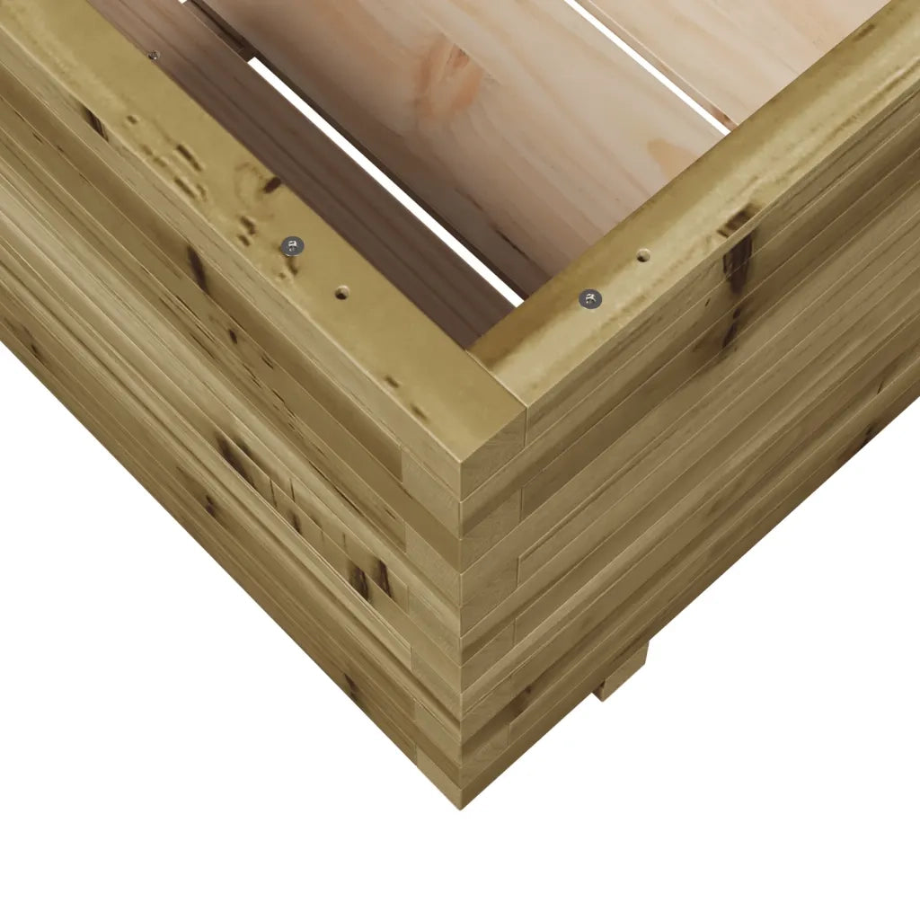 Fioriera da Giardino 70x70x49,5 cm in Legno di Pino Impregnato 3282528