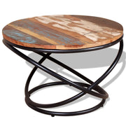 Tavolino da CaffÃ¨ in Legno Massello Recuperato 60x60x40 cm cod mxl 19432