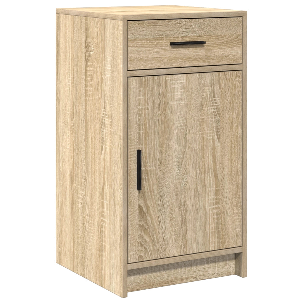 Set di 2 Pezzi per Vanity con LED in Legno Ingegnerizzato Rovere