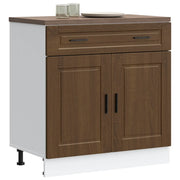 Base da Cucina Porto Rovere Marrone in Legno Multistrato 853984