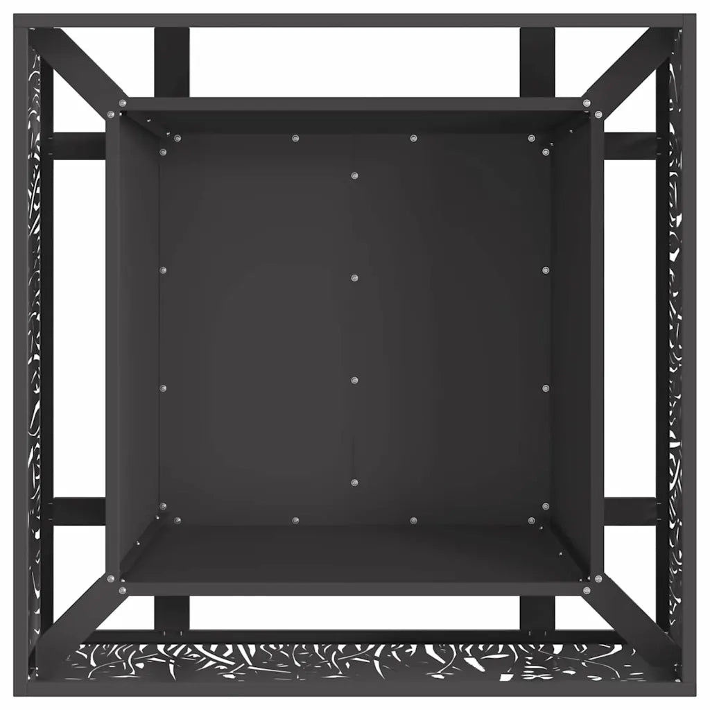 Focolare Nero 80 x 80 x 30 cm Acciaio CFW1399006