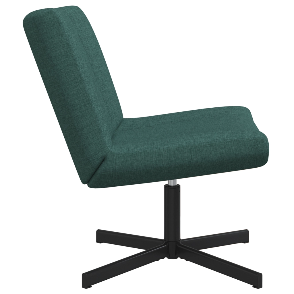 Sedia d'Accentuo Verde Scuro Poliestere Standard
