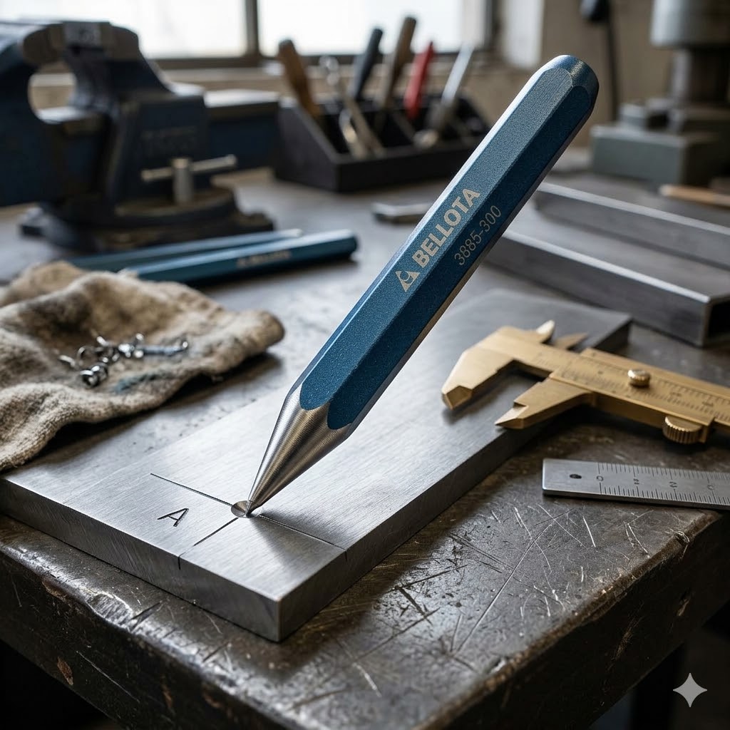 SCALPELLO DA MURATORE mm 16 x 350 a punta  - BELLOTA