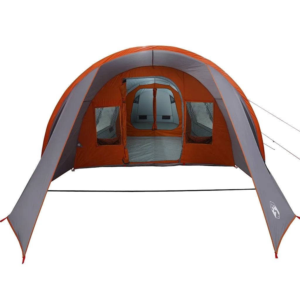 Tenda tunnel per 4 persone 4 persona Grigio e arancione 42004040