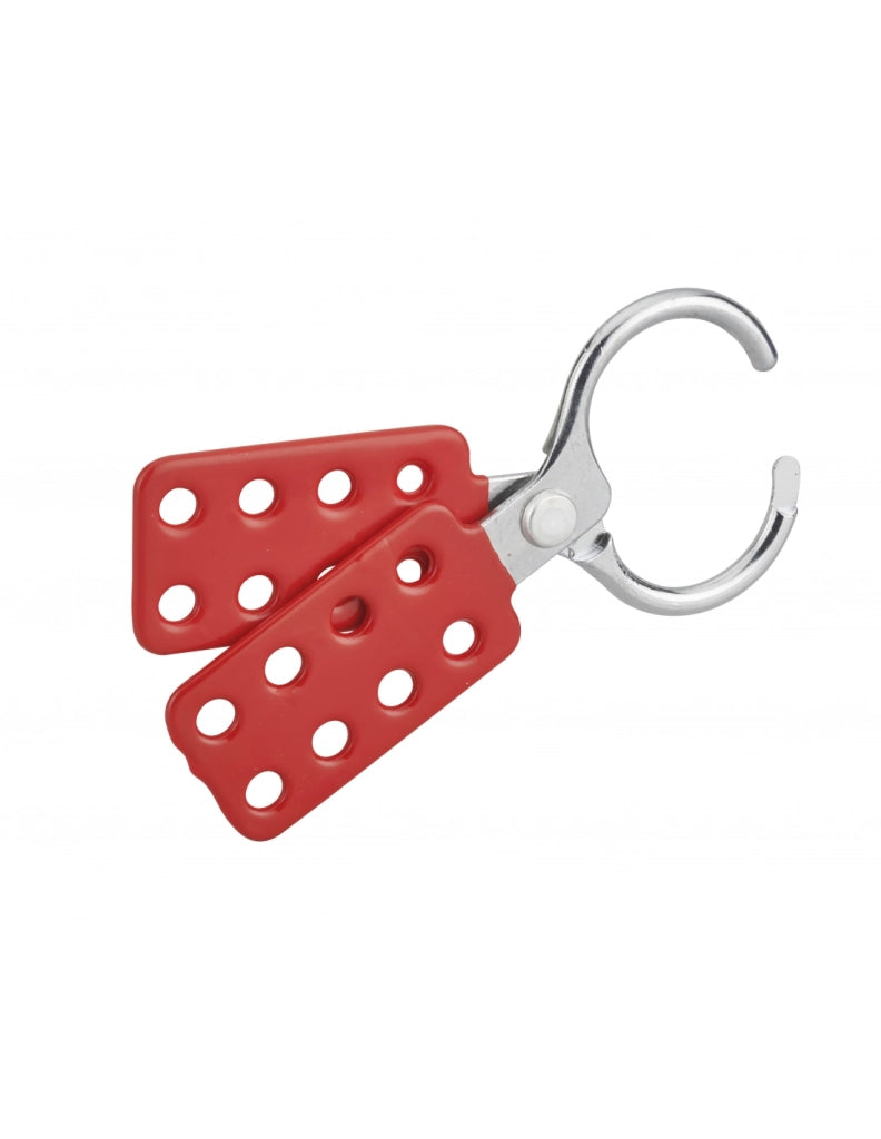Ganascia in alluminio diametro 6mm isolata 8 fori - diametro interno 38mm, Lockout Tagout LOTO - THIRARD