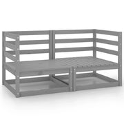 Divani angolari da giardino 2 pezzi legno massello di pino grigio 02_0013308