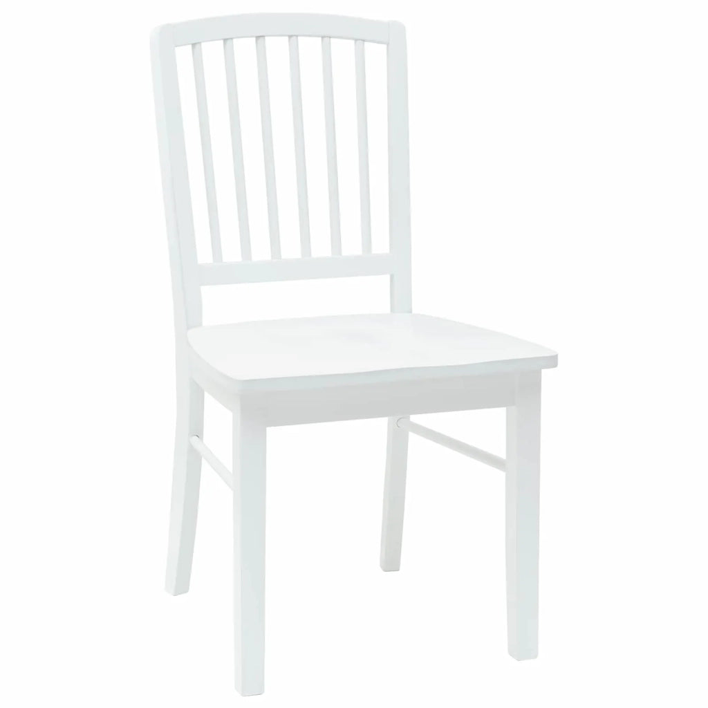 Sedie da pranzo 2 pcs Bianco 50 x 52,5 x 91 cm
