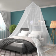 Letto a baldacchino per due persone dimensioni 65 x 250 x 1250 miglioramento del comfort del sonno rete anti-mosche ombrellino letto a due piazze letto per bambini letto per adulti bianco