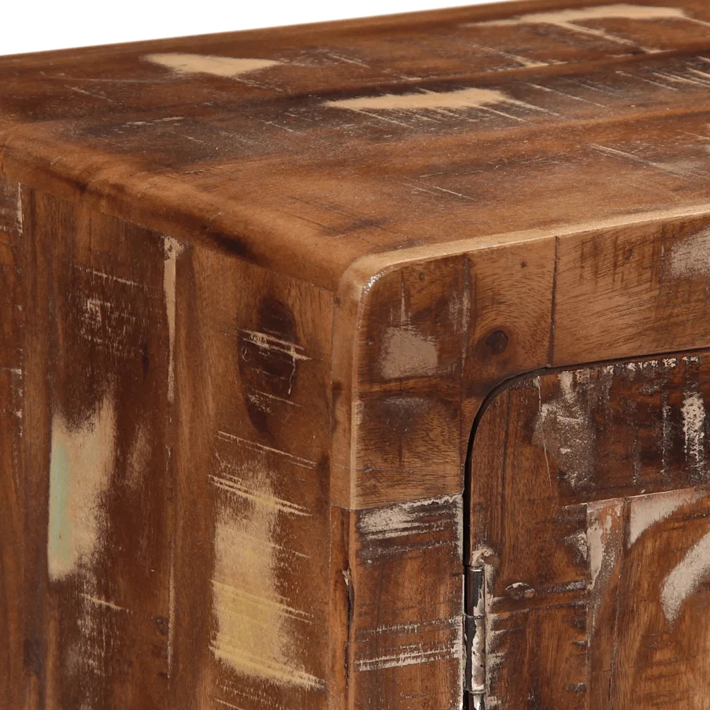 Mobile Porta TV 105x46x32 cm in Legno Massello di Recupero 4104522