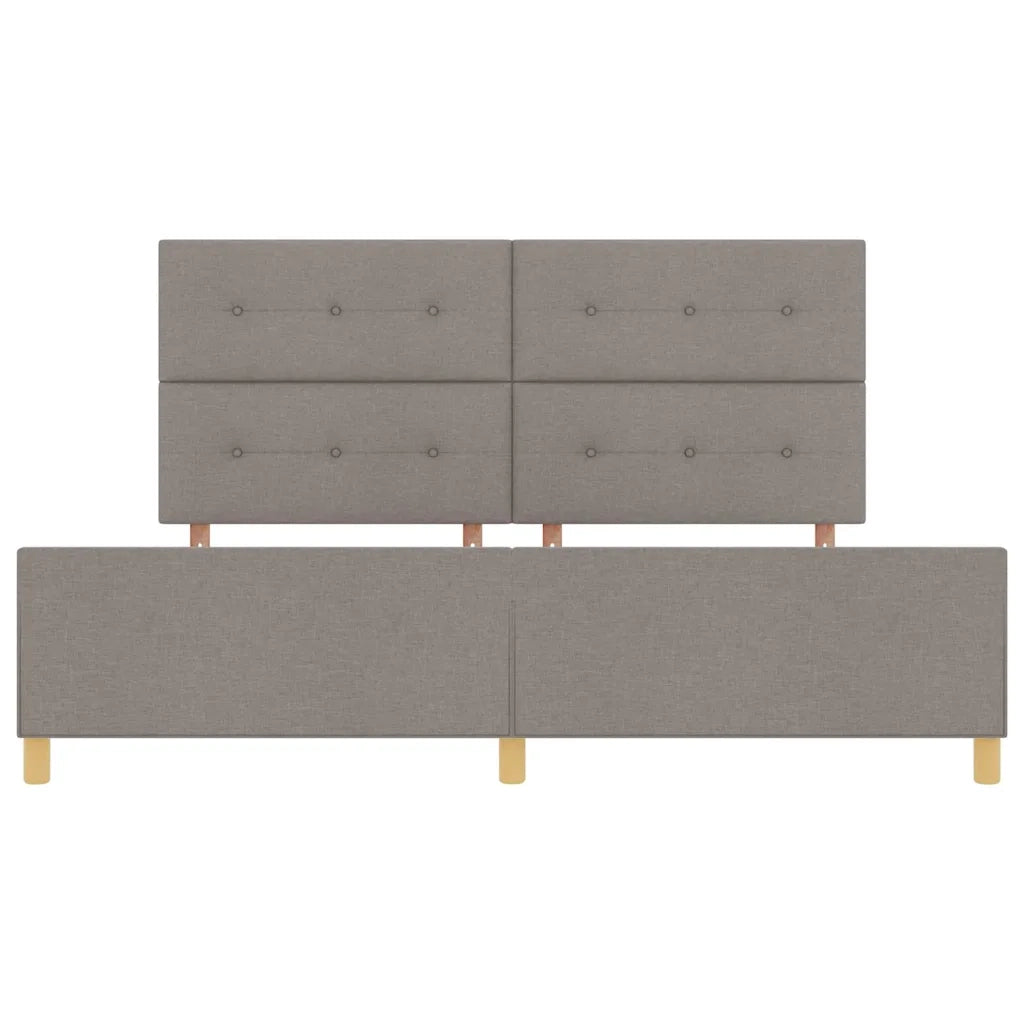 Struttura del letto con testiera Talpa 200 x 200 cm Tessuto 3344757