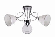 Plafoniera Elotte 3 luci E27 3x40W bianco Candellux