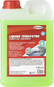 Liquido tergivetro profumato al muschio bianco 2L effetto sgrassante