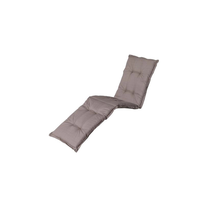 Coussin pour chaise longue PANAMA 65 x 200 cm - MADISON SÃ©rie Classique - Taupe