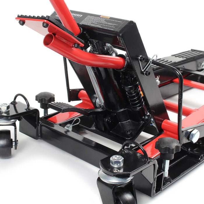 Sollevatore quad motocicli idraulico, 680kg Cric Carrello Martinetto