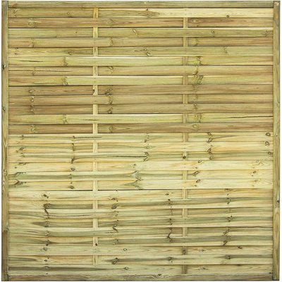 PANNELLO FRANGIVENTO/FRANGIVISTA LEGNO EURO - PINO IMPREGNATO CORNICE MM 45X30 CM 180X180