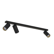Plafoniera LED Nowodvorski Mono 7767 3xGU10 nero oro