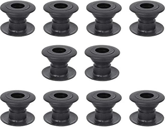 Componente di Tavolo per Calcio - Peso Leggero - Materiale Ecologico - Regolabile Altezza Interna 23-34 mm - Diametro 48 mm - Diametro Interno 16 mm - Facile da Utilizzare - Pezzi di Ricambio per Tavolo da Calcio