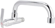 Furgone per acqua calda e fredda, G1/2in, installazione a parete, monoforo, per lavandino (25cm)