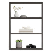 Mensola Krosa, Scaffale, Ripiano a muro, Scaffalatura multiuso, 43x9h60 cm, Antracite