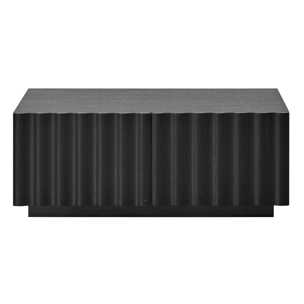Tavolino da Caff¨¨ con Due Cassetti e Piano Ondulato ¨C MINIMAL ¨C Moderno, Soggiorno