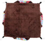 Materasso appeso per piccoli animali domestici | Materasso morbido e caldo appeso | Materasso per hamsters, frette, pappagalli e caprivette | Accessori per gabbie | 2/3 strati materasso appeso