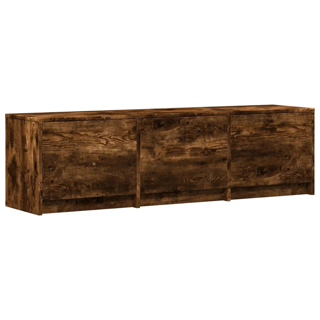 Mobile TV con LED con LED Quercia Affumicata 140 x 34 x 40 cm 3418703