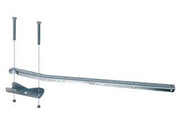STENDIBIANCHERIA A STAFFA FISSO DA BALCONE ART.712- - verniciato bianco - 1 coppia