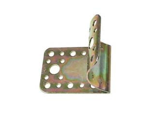 PIASTRA DI GIUNZIONE SAGOMATA PER LEGNAME ART.939- - mm.65x85 - spessore mm.2 - 24 pezzi
