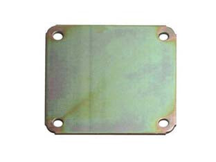 PIASTRA DI GIUNZIONE ART.948- - mm.220x220 - spessore mm.4 - 2 pezzi