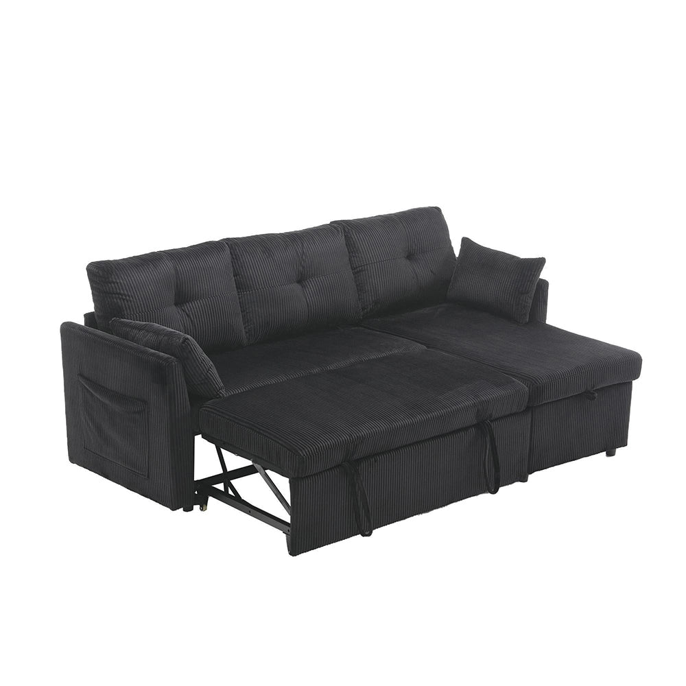 Divano letto multifunzione - Xylo - Modulare con contenitore, trasformabile