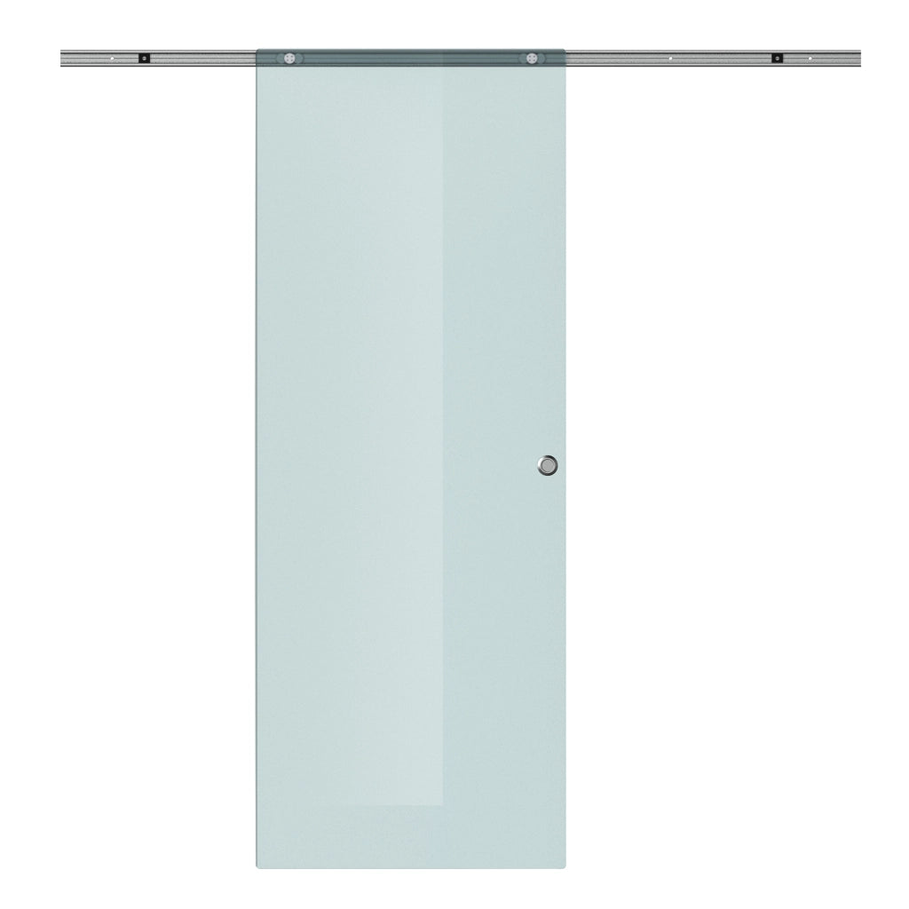 Porta Scorrevole in Vetro Smerigliato ¨C Minimal ¨C 205 cm
