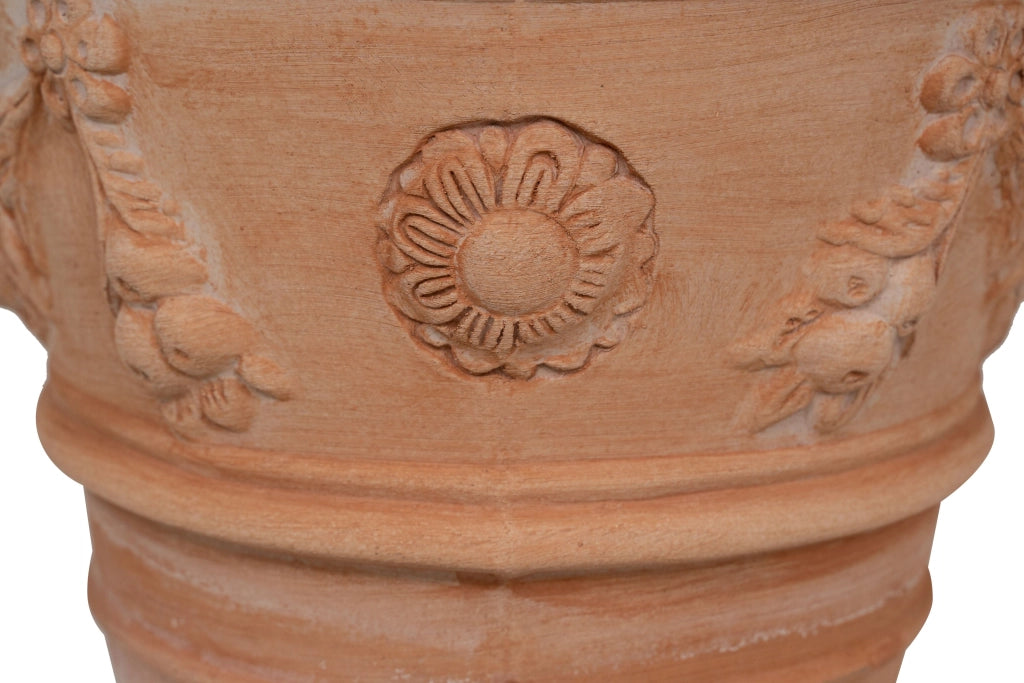 Biscottini Vaso in Terracotta 100% Made in Italy interamente Lavorata a Mano realizzato