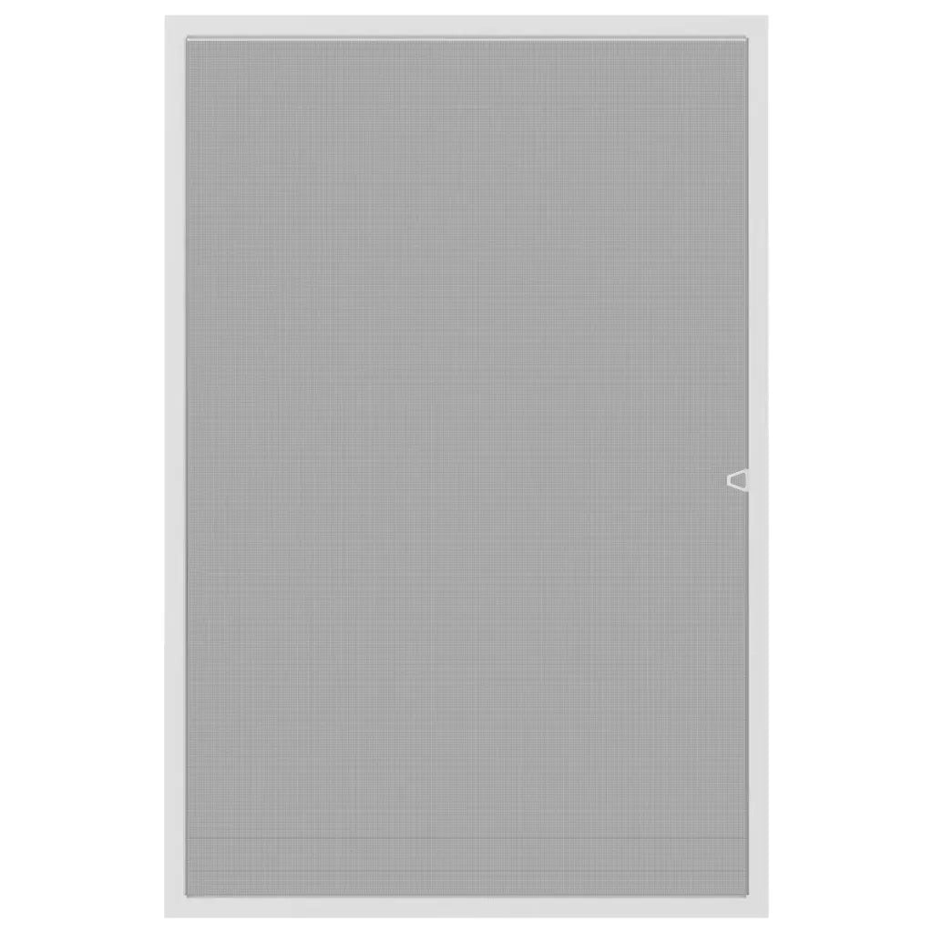 Zanzariera per Finestre Bianca 90x120 cm CFW3041486