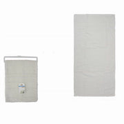 Trade Shop - Asciugamano Da Bagno Telo In Cotone Morbida 70 X 140cm 410gr Colore Bianca 79486 -