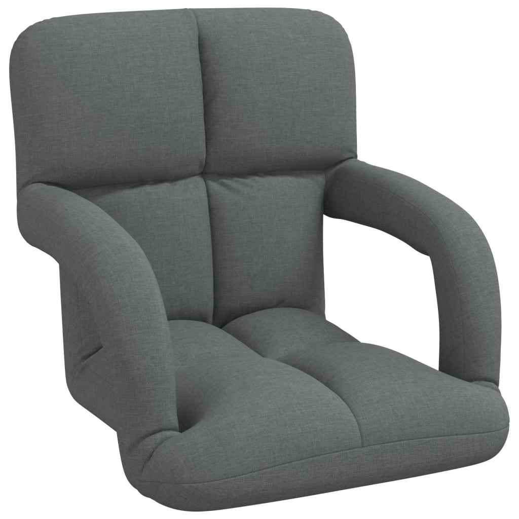 Sedia a pavimento regolabile Grigio Scuro 58 x 62 x 58 cm 42028126