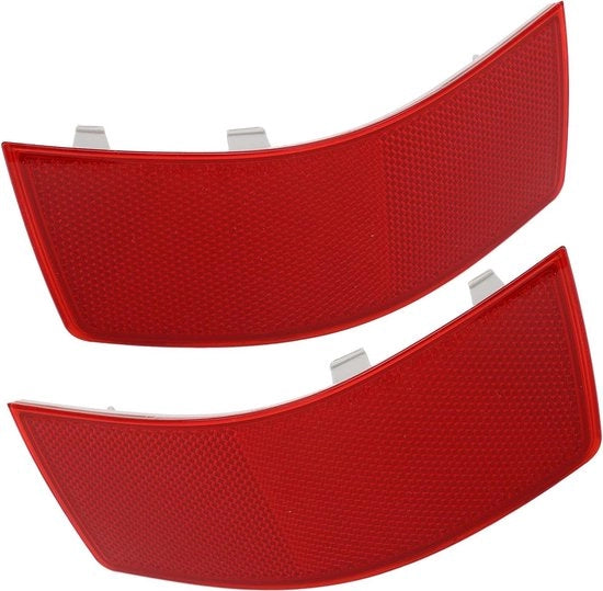 Riflettore posteriore - 2 pezzi effetto prolungato di avviso efficace - classe GLK X204 - forma adattamento precisa - resistente ai graffi.