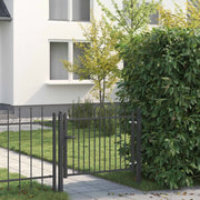 Cancello per recinzione HORST 100 x 75 cm Metallo Nero 42034053