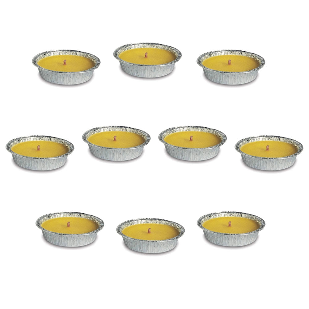 Candela alla Citronella Profumata per Giardino Antizanzare Verdelook Formato: 10 cm