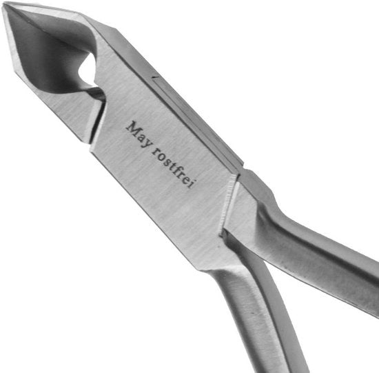 Taglierino per unghie - Acciaio Inox - Ideale per unghie da gamba con copertura protettiva