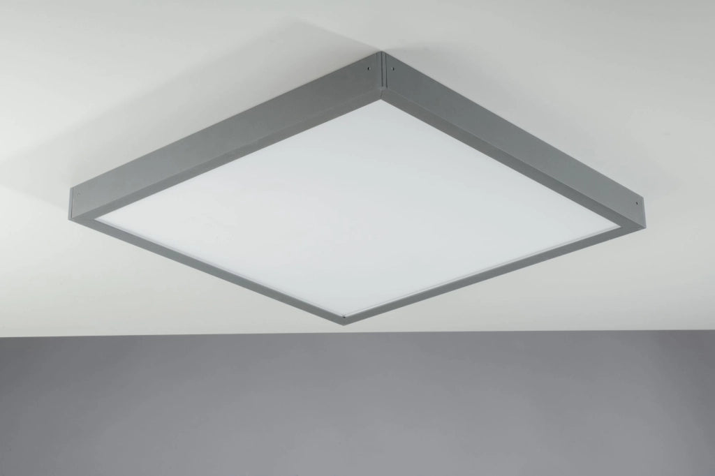 STRUTTURA GRIGIA PER PANNELLO 59,8X59,8X4,5CM IN ALLUMINIO