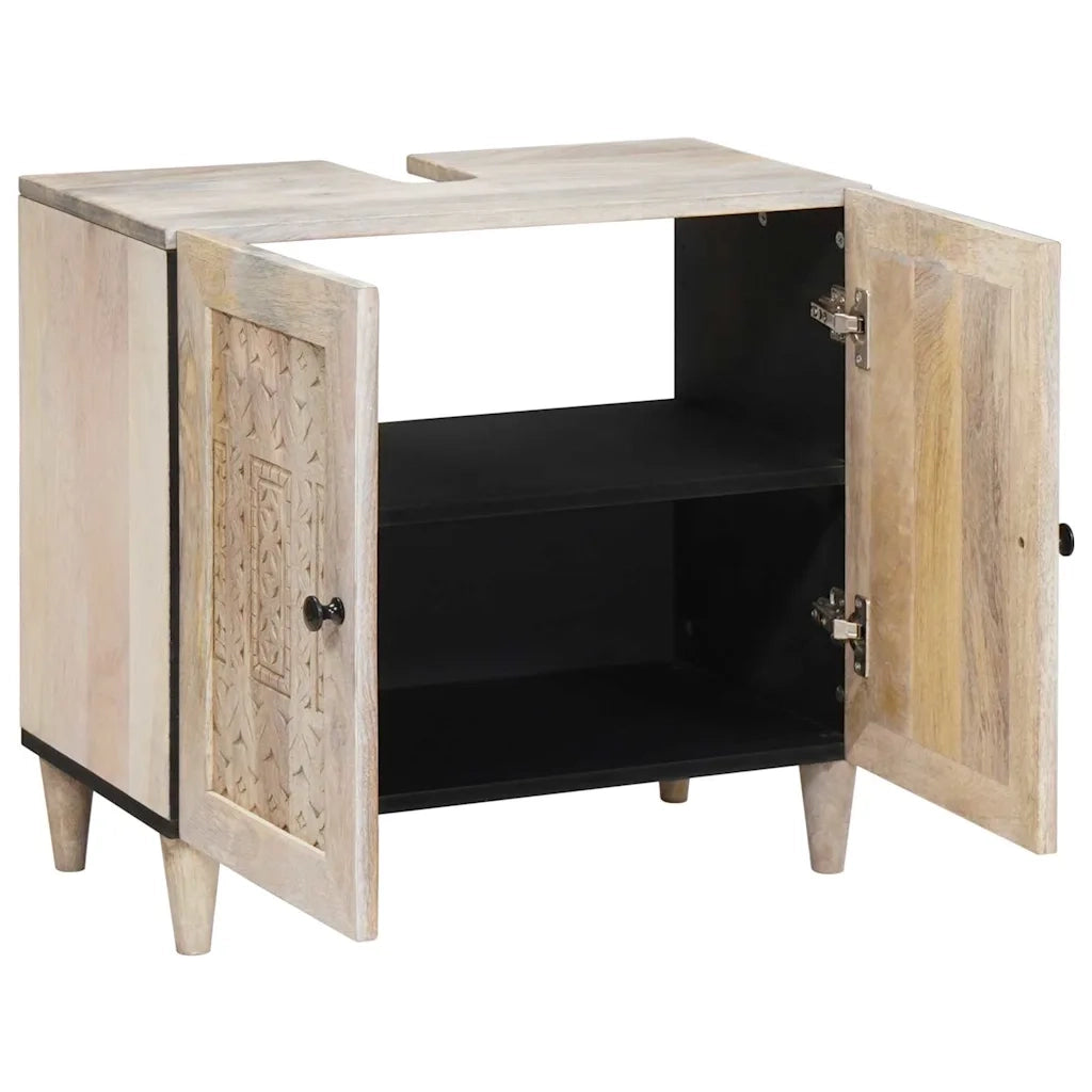Mobile da Bagno Montaggio a parete Bianco 62 x 33 x 58 cm 4018135