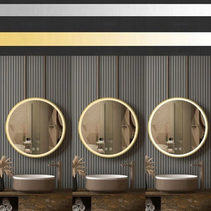 Specchio Led 70cm Mmj Gold