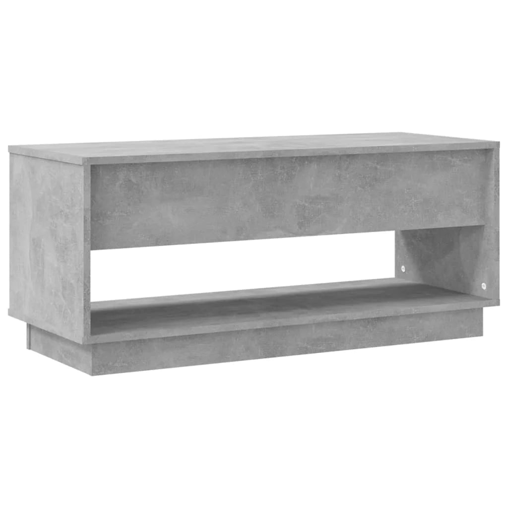 Mobile TV multimediale mensola TV credenza mobile TV sala da pranzo soggiorno camera da letto 102 x 41 x 44 cm legno ingegnerizzato grigio 02_0025616