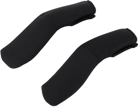 Parascheggio per manubrio di alta qualità - 2 pezzi - Nero - Parascheggio per manubrio