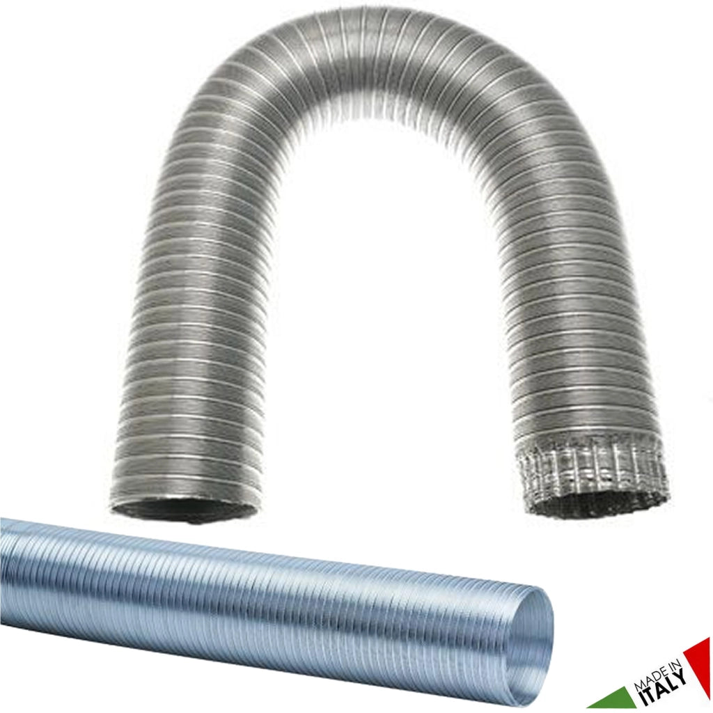 Tubo estensibile flessibile alluminio mm 140 mt 3