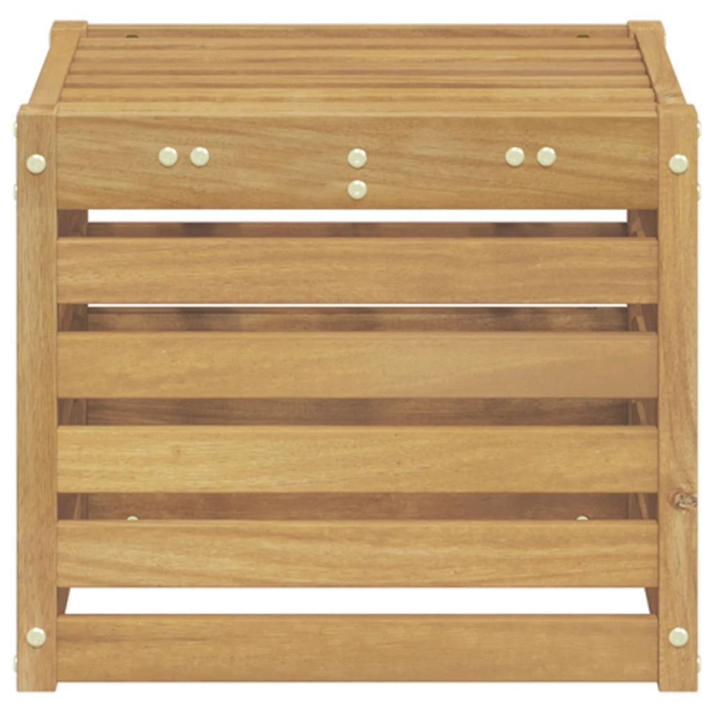Set di divani da esterno Bianco 35 x 38 x 37 cm