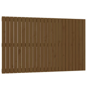Testiera | Testata da Parete Ambra 147x3x90 cm in Legno Massello di Pino