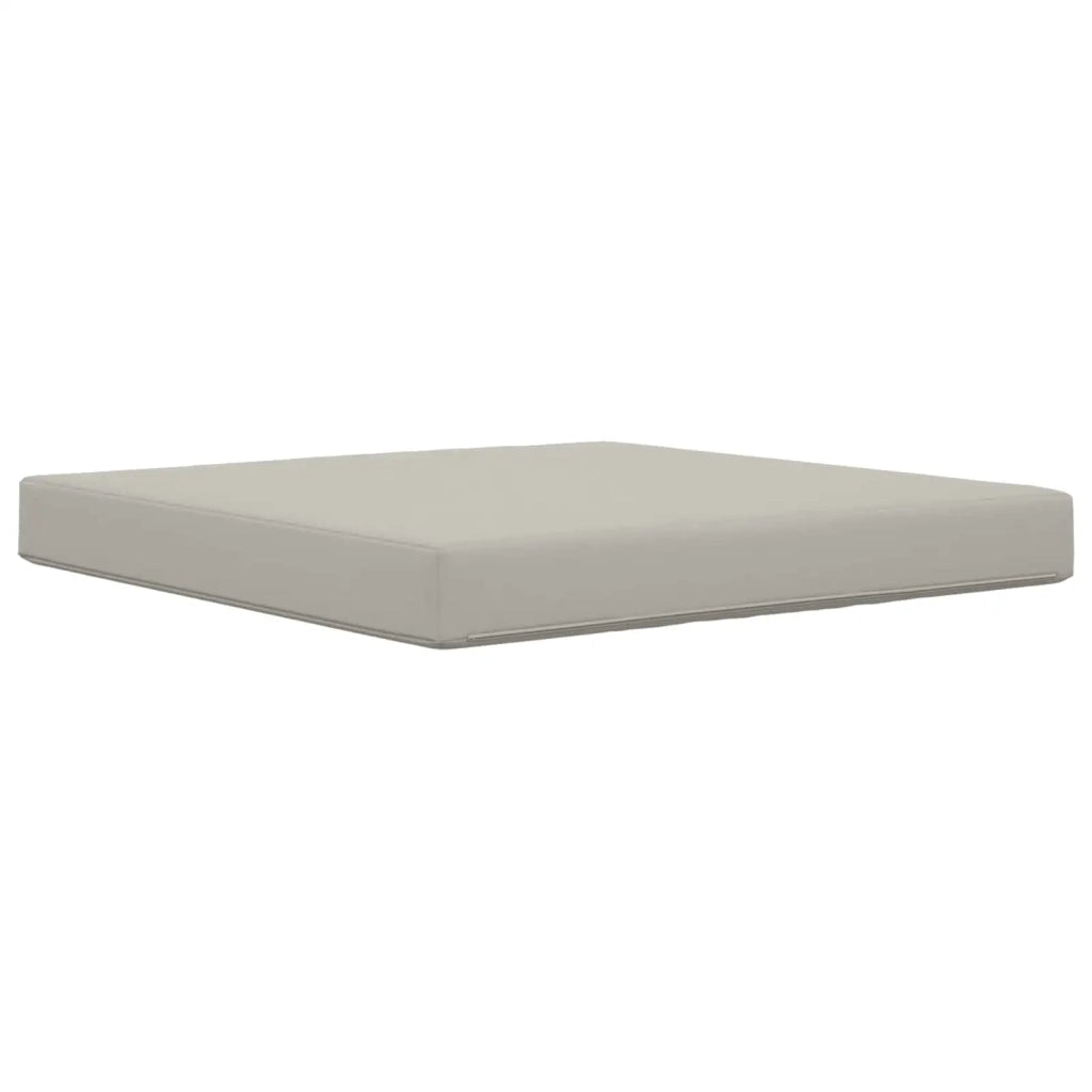 Cuscino per divano da esterno Grigio 80 x 80 x 8 cm Poliestere
